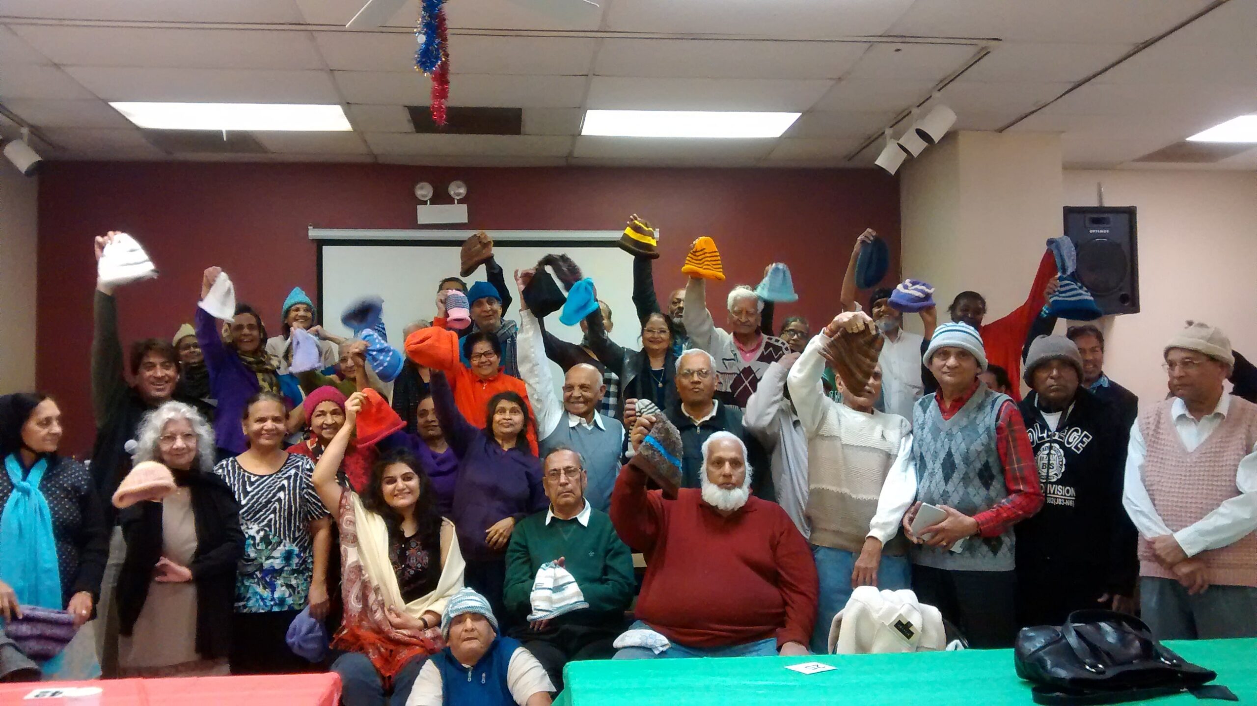 SENIORS’ PROGRAM & GOLDEN DINERS AT INDO-AMERICAN CENTER