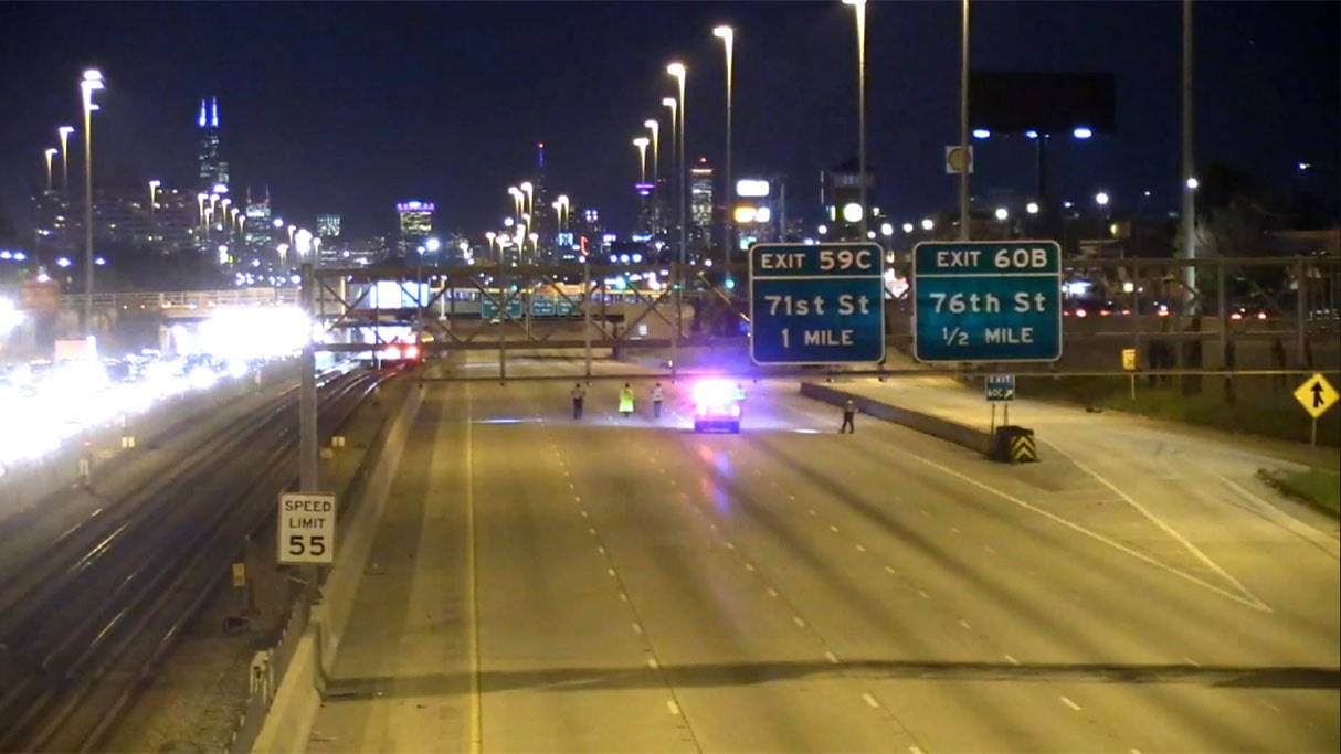 Inbound Lanes Closed on Dan Ryan for Shooting Investigation