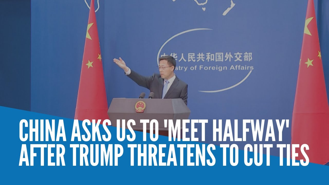 China Asks US To ‘Meet Halfway’ After Trump Threatens To Cut Ties